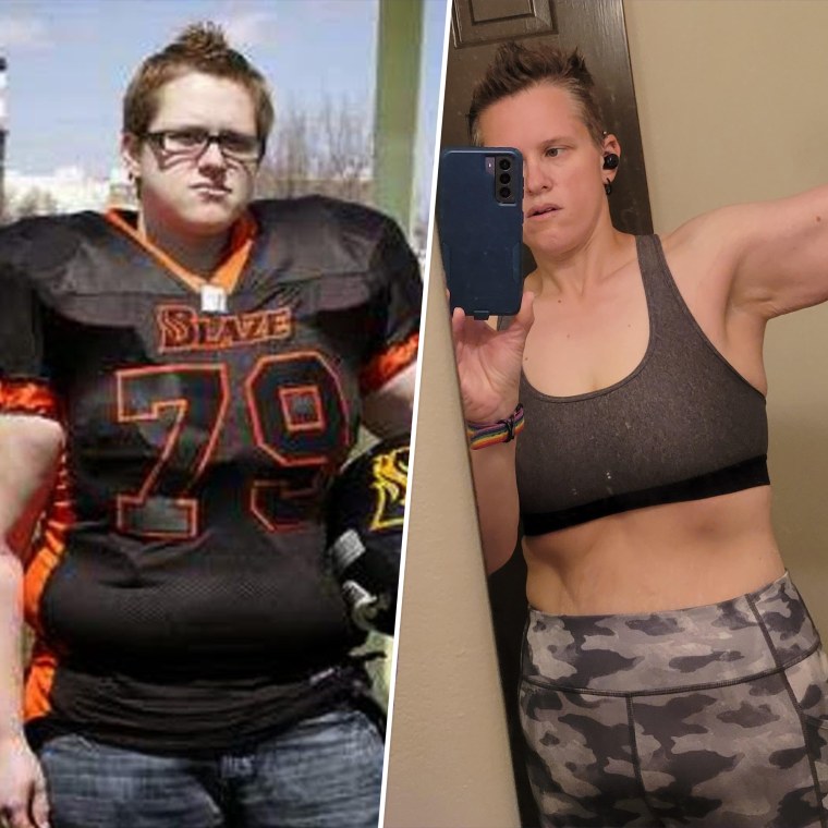 Fish hit their highest weight and was diagnosed with prediabetes in high school.