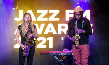 Soweto Kinch, right.