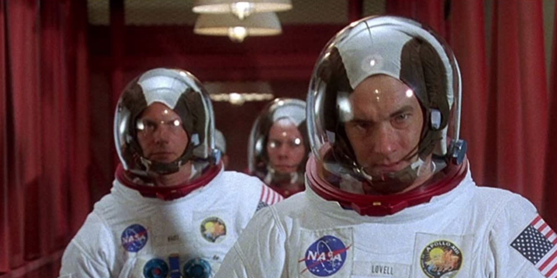 Kevin Bacon, Tom Hanks, Bill Paxton in 'Apollo 13'
