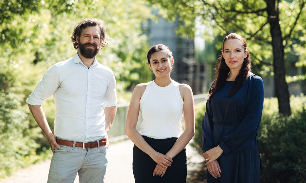 NoMy founders Ingrid Dynna, David Andrew Quist