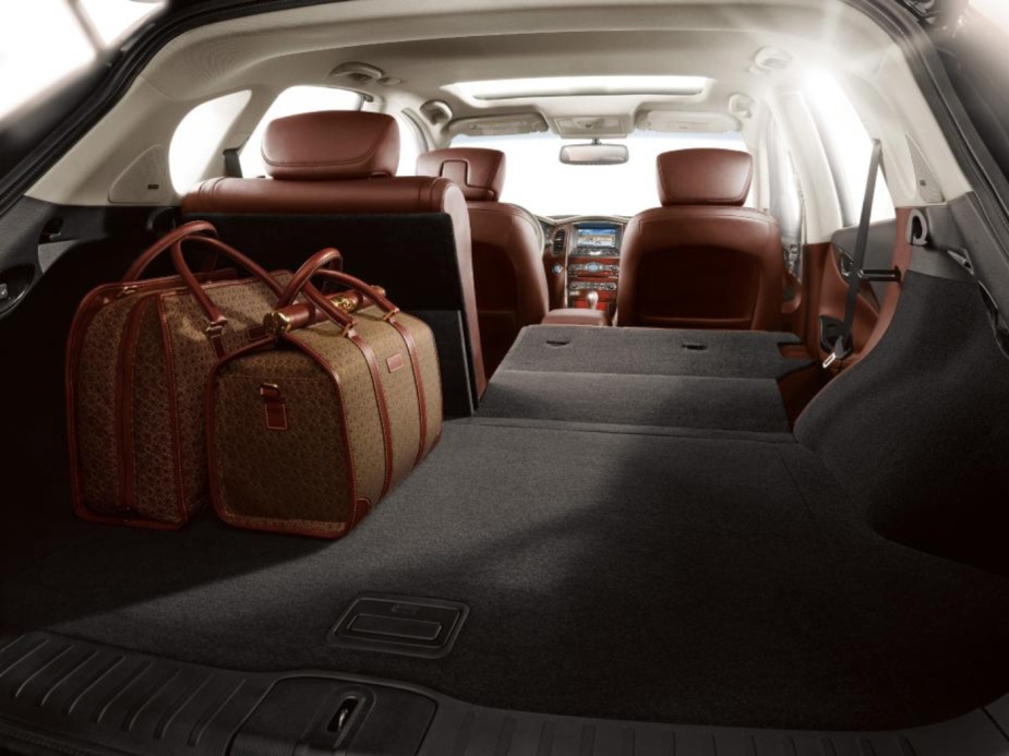 A used luxury crossover for under $20,000 is the 2013 Infiniti EX interior